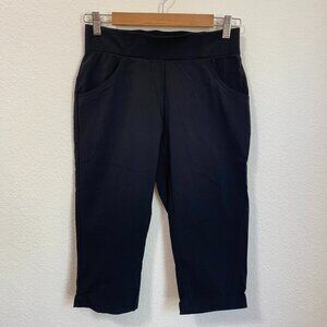 Columbia Active Wear Travel Capri Black Size Small